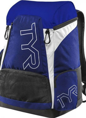 TYR新款双肩包大容量干湿分离轻便游泳包男女通用训练日常45L背包