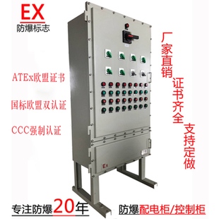 订做碳钢不锈钢防爆配电箱防爆控制柜防爆变频箱防爆PLC控制柜