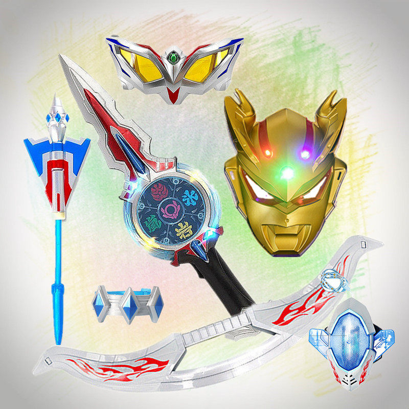 黄金赛罗面具变身器眼镜长矛头套手环头镖圣剑权杖超人男孩玩具装,玩具/童车/益智/积木/模型,奥特曼玩具专区,淘宝优惠券,粉丝福利购,淘宝优惠卷