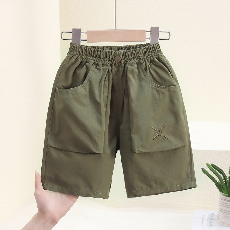 男童夏季2024新款洋气儿童酷帅宝宝七分裤小童男孩,童装/婴儿装/亲子装,裤子,淘宝优惠券,粉丝福利购,淘宝优惠卷