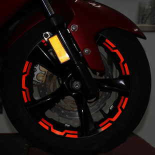 FORCE155YAMAHA雅马哈SMAX林海175宏图反光轮毂贴轮圈贴钢铃贴纸