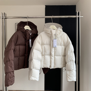 宇航员羽绒服 JU显比例90白鸭绒加厚保暖连帽面包服