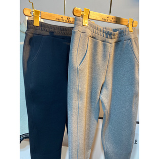 立体剪裁内里厚绒实穿卫裤 加厚保暖加绒裤 女 锥形显瘦 入店推荐