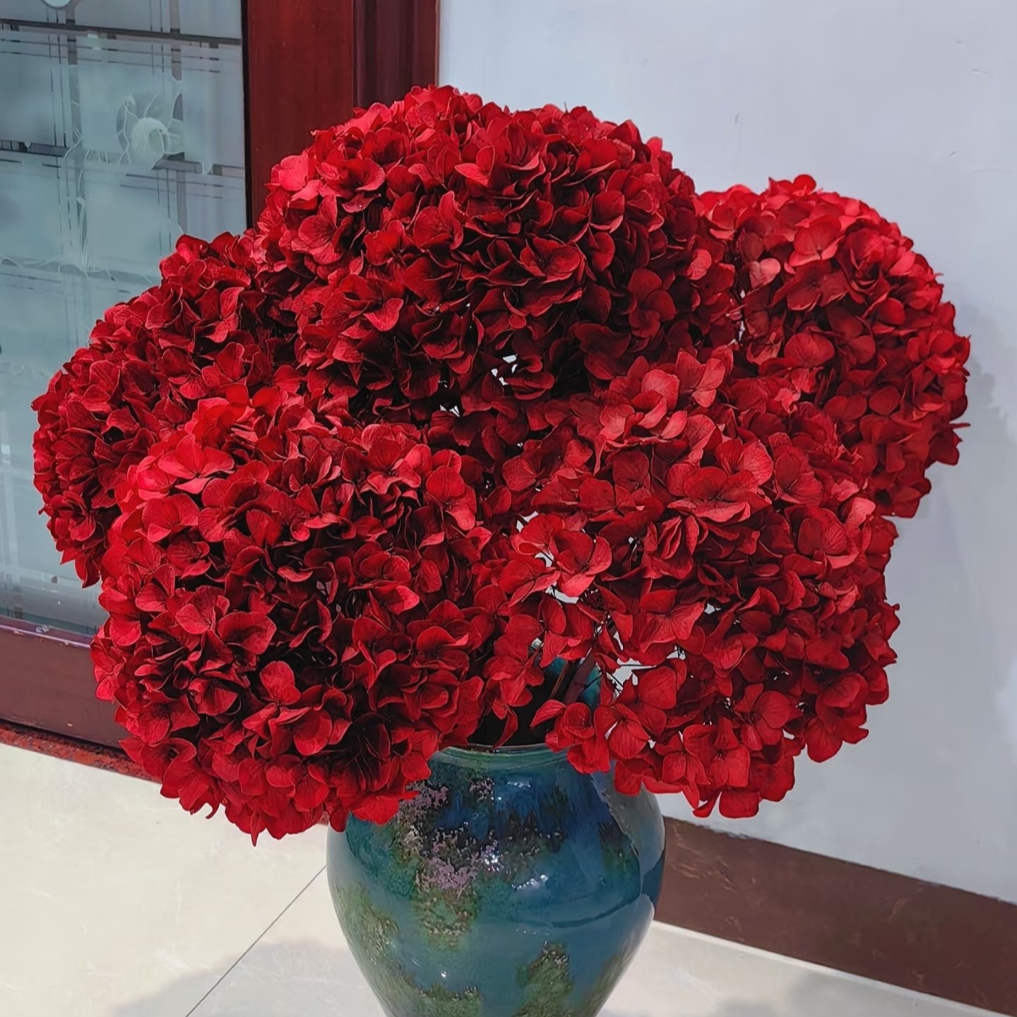 【5A级绣球 永生绣球红色 橙色】绣球鲜切花花束/可做干花,鲜花速递/花卉仿真/绿植园艺,花材,淘宝优惠券,粉丝福利购,淘宝优惠卷