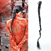 假发辫子麻花辫拳击辫马尾民族风鱼骨辫扭扭辫仿真发女团吸粉神器