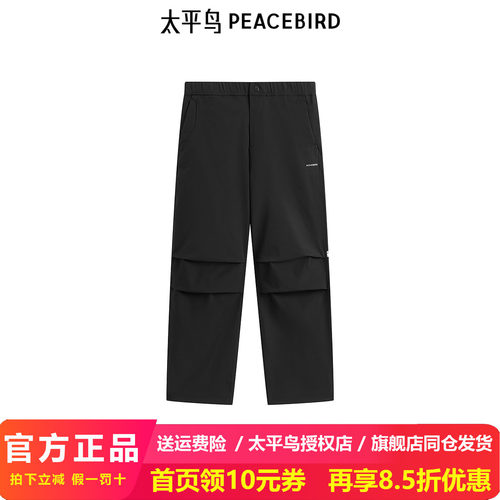 【商场同款】太平鸟男装 2024年冬季伞兵裤男休闲裤B2GBE4286