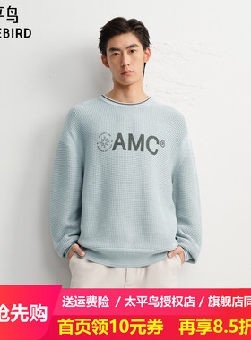 【商场同款】太平鸟男装 OAMC联名男士时尚休闲毛衫毛衣B2EBF4512