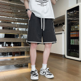 夏季潮流多巴胺宽松松紧薄款速干短裤男，男装休闲裤，星座405