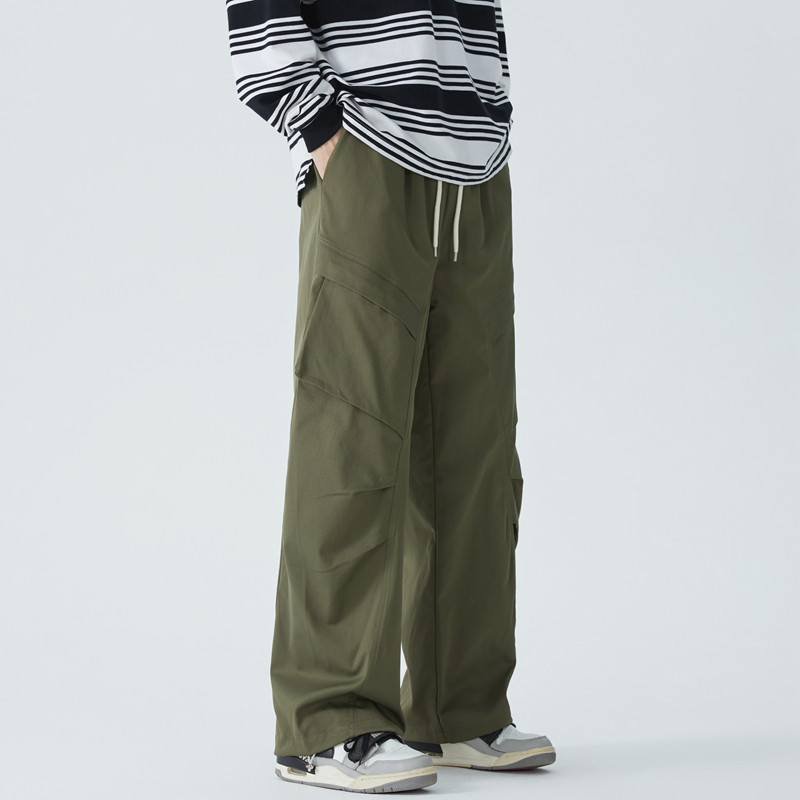 新品无影风男士伞兵裤大码松紧弯刀休闲裤XZ405-K122-P50,男装休闲裤,星座405