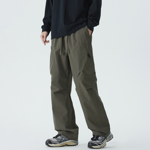 春季户外休闲裤男宽松大码伞兵裤XZ405-K121-P50图片