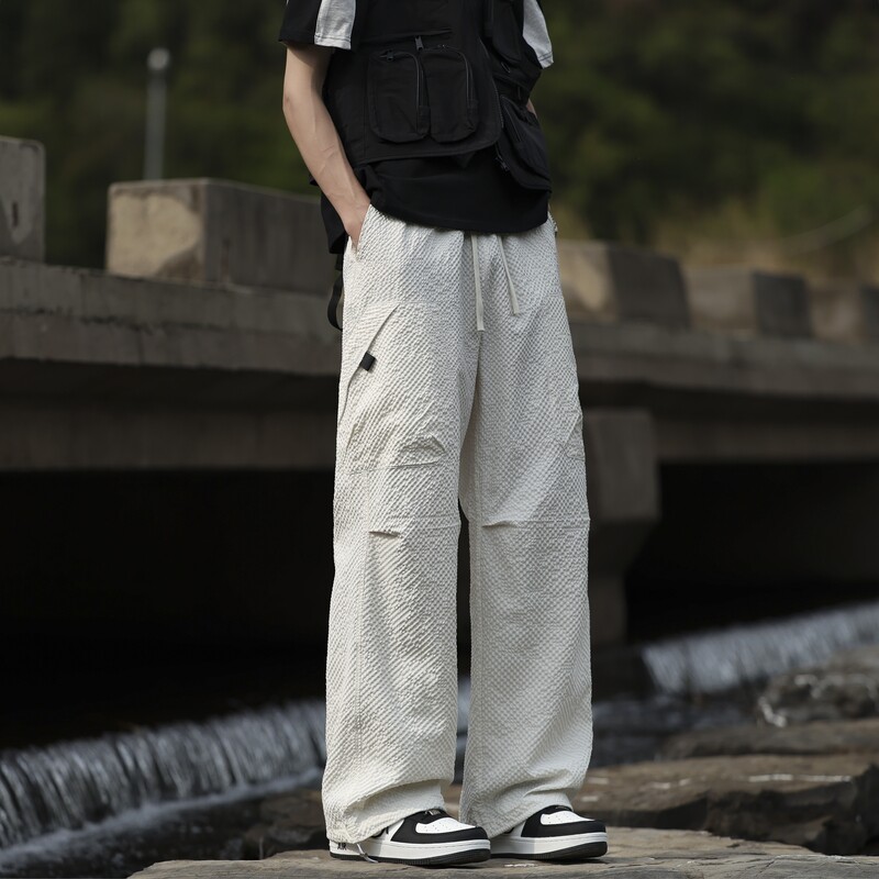 夏季潮品男士速干休闲裤伞兵裤XZ405-K199-P50,男装休闲裤,星座405