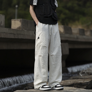 夏季潮品男士速干休闲裤伞兵裤XZ405-K199-P50图片