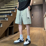 2024夏季潮流松紧男士大码短裤XZ405-K244-P35，男装休闲裤，星座405