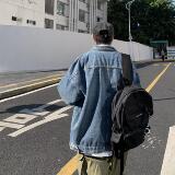牛仔衣男港风宽松牛仔褂外套美式高街休闲夹克xz405-jk21-P85，男装夹克，星座405