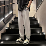 2023潮流华夫格男宽松松紧休闲裤XZ405，男装休闲裤，星座405