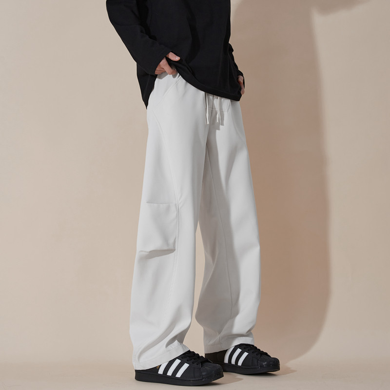 新款男士大码宽松伞兵弯刀裤休闲裤XZ405-K124-P50图片