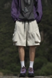 夏季潮流男士大码工装松紧短裤XZ405-K007-p38，男装休闲裤，星座405
