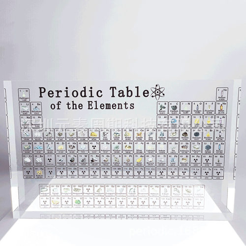 元素表高清款科技感元素摆件内埋