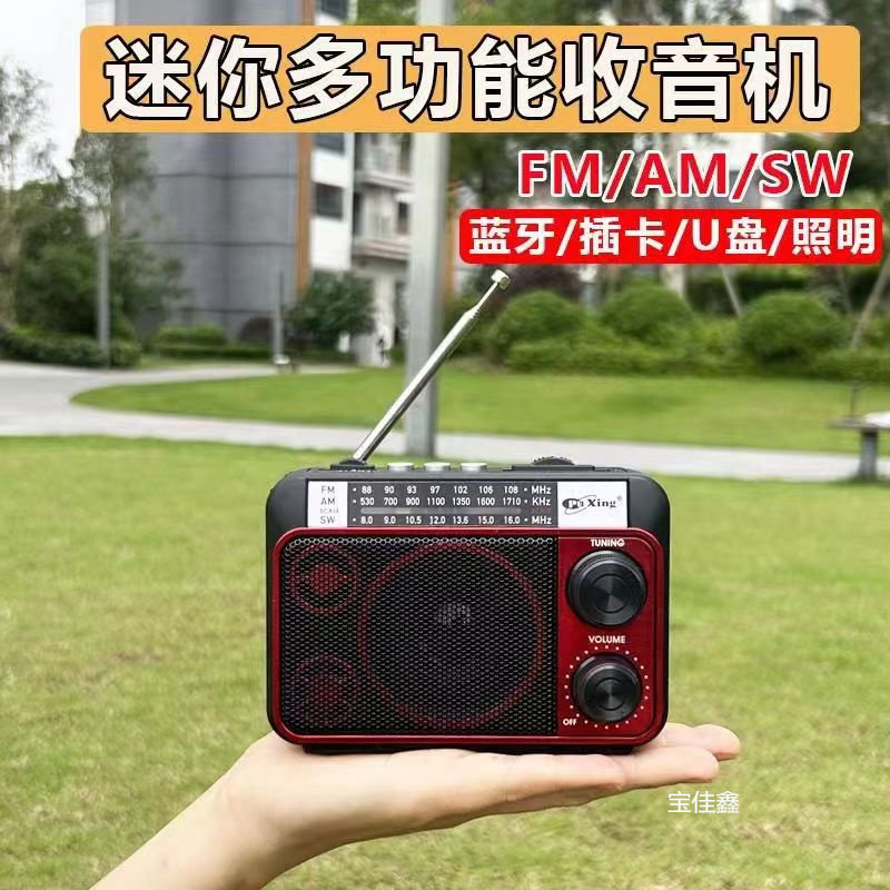 Portativ radio dinamik - Bluetooth, USB, fleş kart oxuyucusu