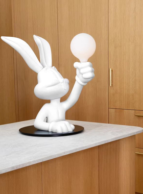 Leblon Delienne Paul Cocksedge兔八哥艺术雕塑台灯桌面装饰摆件