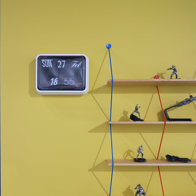 英国简易创意时钟挂钟日历