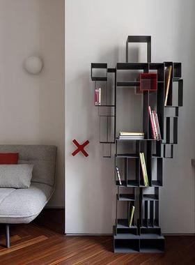 意大利Casamania Robox机器人形书柜变形金刚金属书架简约收纳柜