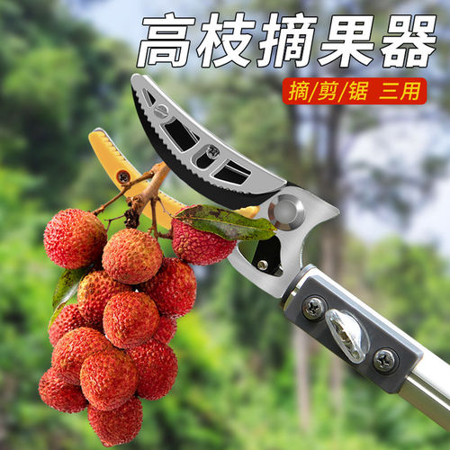 摘果神器摘龙眼神器伸缩高枝剪