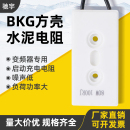 5R10R20R30R50R60R100R欧 BKG变频器充电启动磁带方壳水泥电阻80W