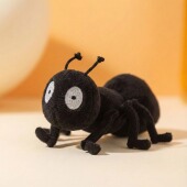 可爱正版 毛绒小蚂蚁手指玩偶蜘蛛公仔儿童益智早教互动玩偶玩具