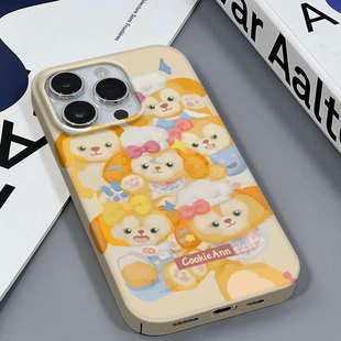 梦幻饼饼适用于苹果16/12PROMAX高级感好看安卓荣耀80SEIQOO11VIVOU3X红米K60至尊三星A04亮面菲林硬壳手机壳