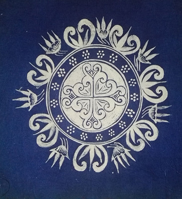 贵州手工蜡染定制贵州特设蜡染抱枕背靠桌旗桌布定做蓝靛定制培训