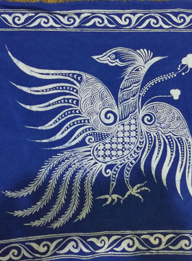 蜡染布艺丹寨蜡染衣服加工围巾加工蜡染私人订制蜡染图案设计制作