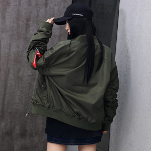 1秋季潮流情侣飞行服夹克男情侣夹克A210—9167图片