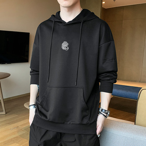 3秋季卫衣男时尚休闲卫衣潮流圆领带帽上衣A074-AW913-P35图片