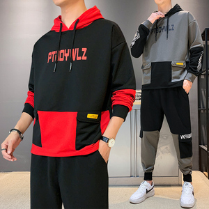 3秋季套装男青少年潮流时尚休闲套装A074-TZ815（）图片