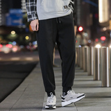 1夜景双面呢料秋季休闲运动裤男潮流时尚裤子男A074-K665-P50，男装休闲裤，星座210-1