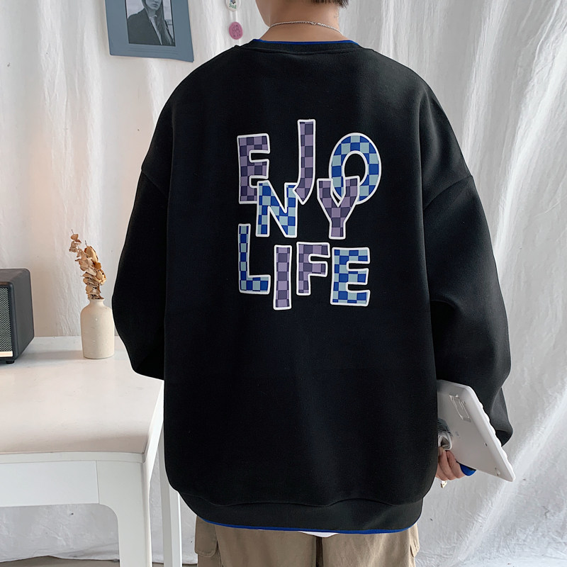 主推爆款冬季休闲加绒卫衣W935-P38,男装卫衣,星座210-1