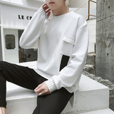 长袖t恤潮流百搭宽松潮牌2021新款男生秋季上衣服圆领A64-P35，男装卫衣，星座210-1