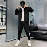 男士套装秋季休闲卫衣运动服套装夹克外套T33-P85，男装卫衣，星座210-1