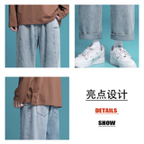 1秋季牛仔裤男潮流时尚宽松牛仔裤A210-NZ9004，男装牛仔裤，星座210-1