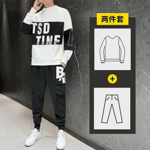 2秋季卫衣套装男时尚青少年套装A074-TZ072图片