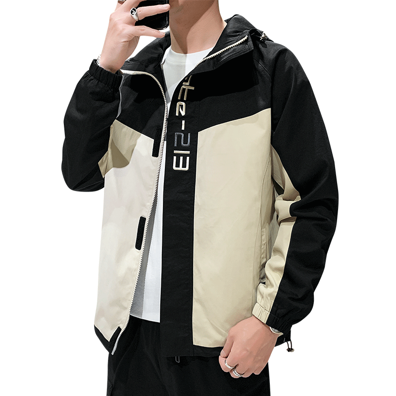 1秋季新款休闲工装夹克男港风潮流大码外套A074-AJ801-P65,男装夹克,星座210-1