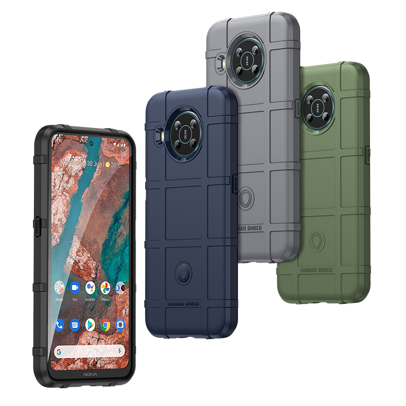 适用于诺基亚X100手机套2.4外壳C3硅胶8V 5G UW防摔磨砂加厚护盾