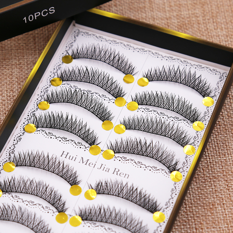 棉线软梗交叉短款自然浓密