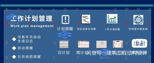 工作计划管理系统 项目工作计划管理系统