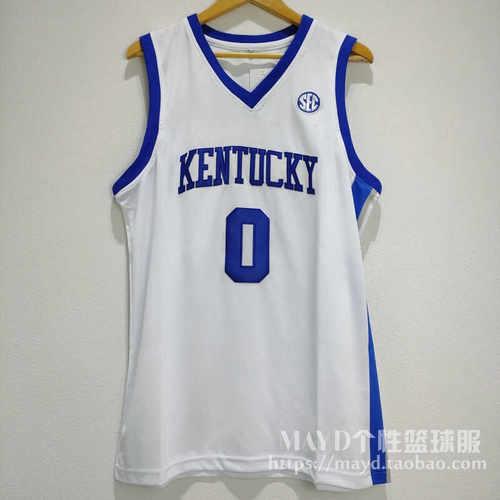 肯塔基大学野猫队刺绣篮球背心