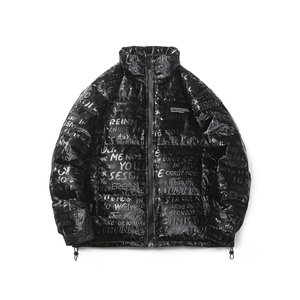 原B429山一商店-234YR09297炫光字母羽绒服新标90绒P300-K428图片