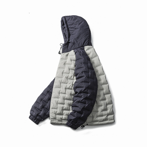 山一商店24冬244YR09162插肩袖连帽直冲90白鸭绒羽绒服P280K398图片