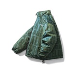 DEVILRAY山一2025冬季变色龙满印字母羽绒服--YR246/P260358，男装羽绒服，电商S003