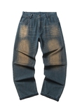 NR234CK09272废土风水洗牛仔裤P90-K128，男装休闲裤，电商S003